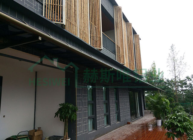 成都市新都區(qū)香城竹韻酒店雨棚