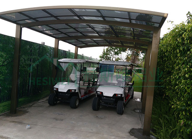 廣東東莞單位小區(qū)車棚