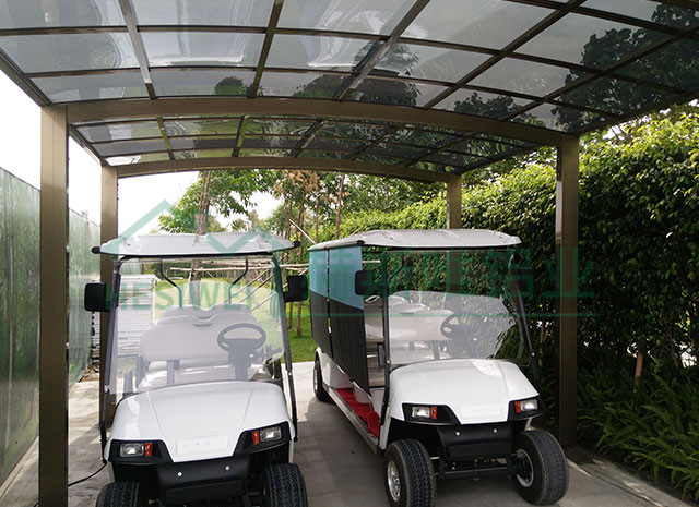 廣東東莞單位小區(qū)車棚