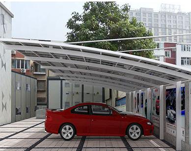 停車棚的棚頂是否要透明呢？