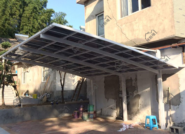 陽臺窗戶遮陽棚案例2 張先生