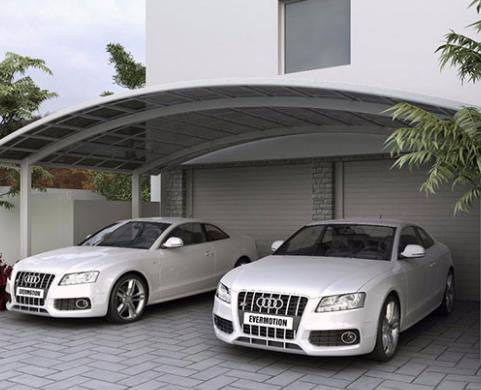 自行車(chē)棚為我們生活提供了方便