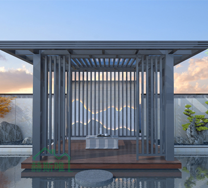 涼亭，中式?jīng)鐾?，葡萄架的區(qū)別，哪種更受歡迎？