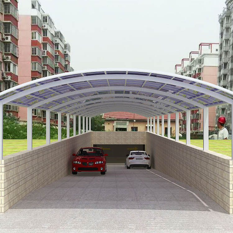 停車場入口車棚搭建的必要性