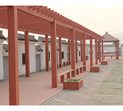 園林廊架長(zhǎng)廊