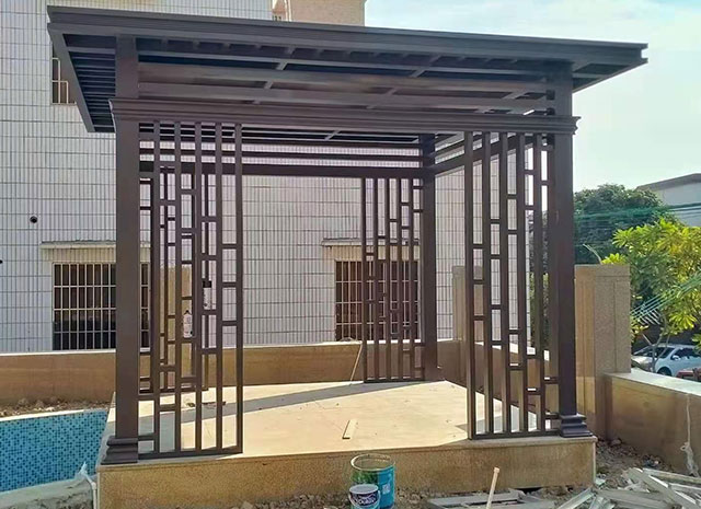 鋁合金中式?jīng)鐾?別墅