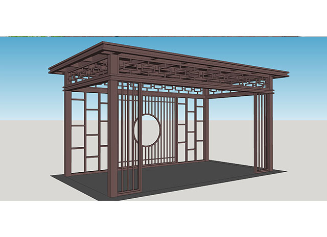 新中式?jīng)鐾?四角