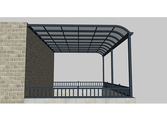 陽(yáng)光板雨棚